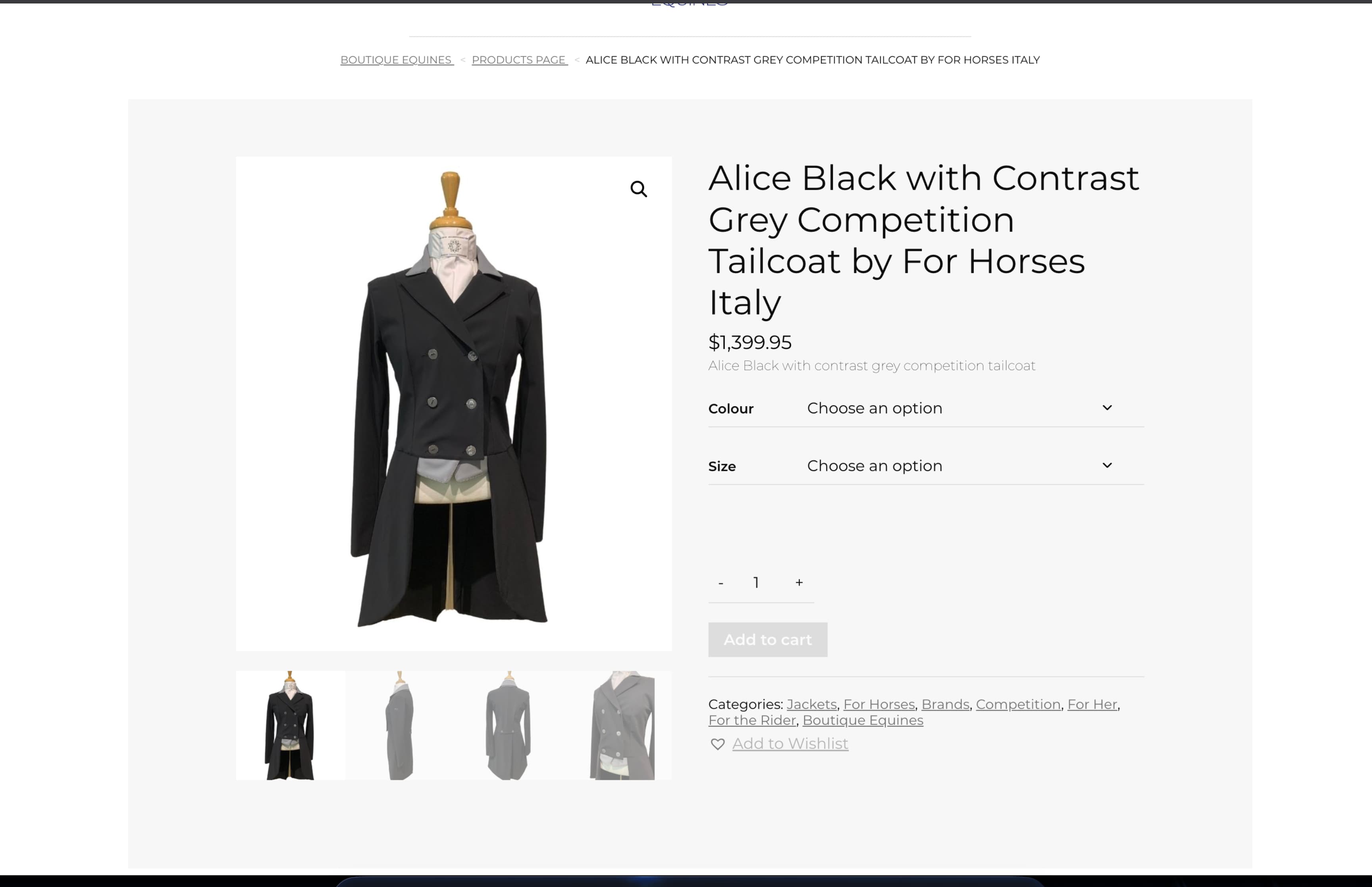 Boutique Equines screenshot 2